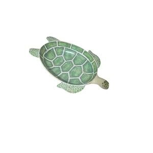 Pier 1 Speedy The Sea Turtle Large Melamine Serving Bowl Dish